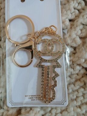 Luxury Inspired Purse Charm Keychain | Statement Charm Accessory